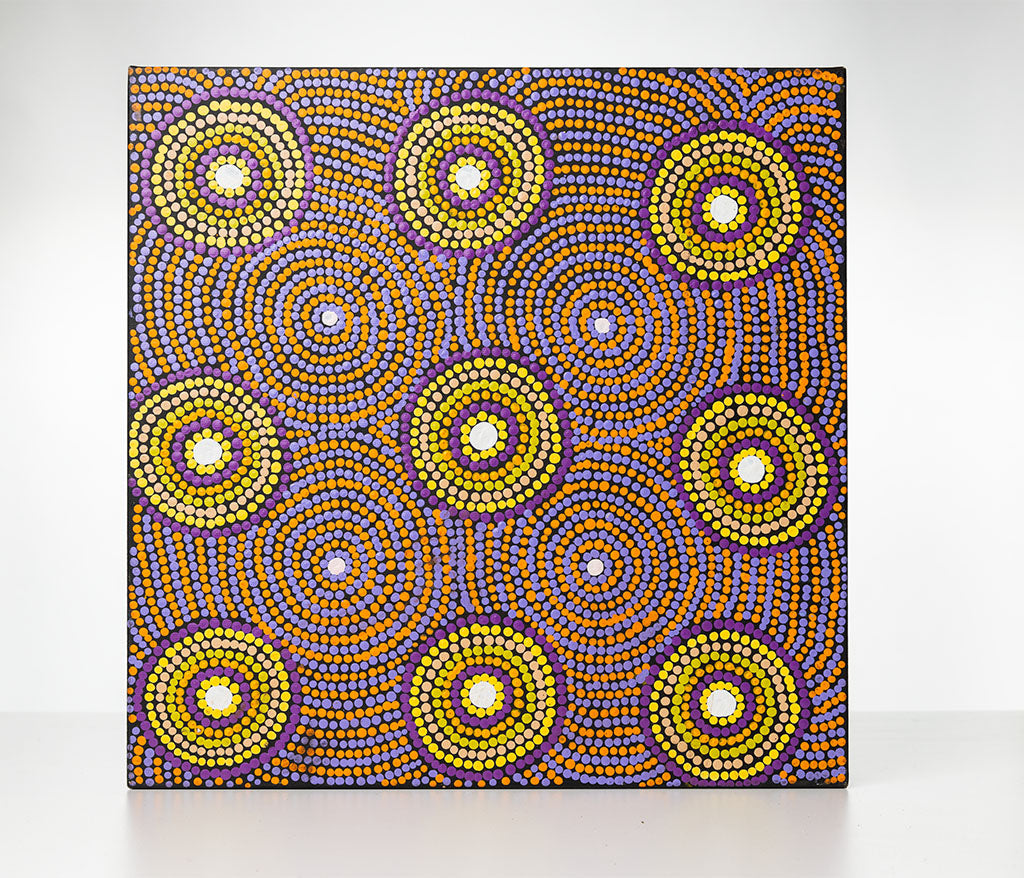 Marcia Nangala Martin - Patterns of the Landscape around Yuendumu