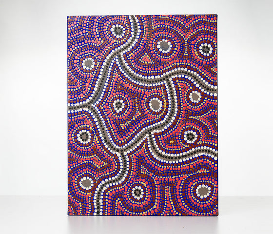 Risharna Nakamarra Dickson - Warna Jukurrpa (Snake Dreaming)