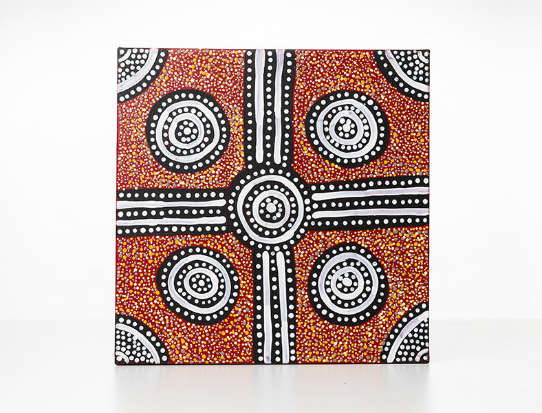 Steven Jakamarra Oldfield - Warna Jukurrpa (Snake Dreaming)