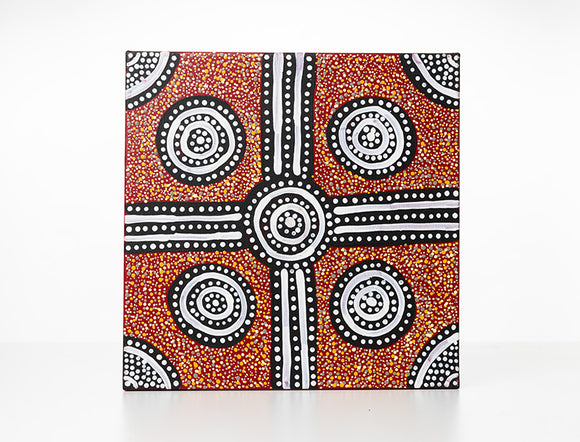 Steven Jakamarra Oldfield - Warna Jukurrpa (Snake Dreaming)