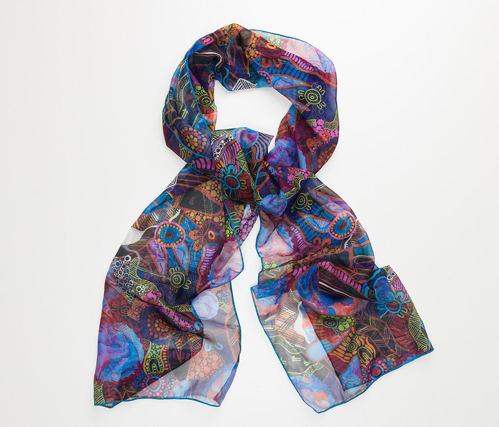 Justin Butler Sheer Scarf