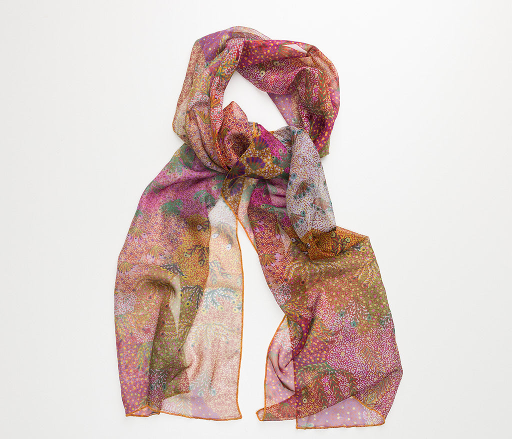 Sandra Pula Teece Sheer Scarf