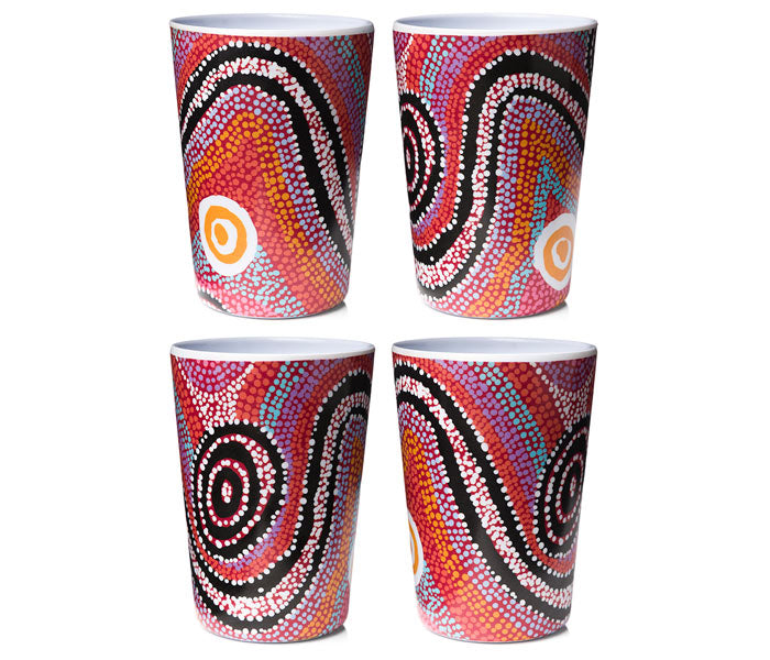 Otto Sims Melamine Tumblers (x4)